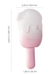 Bite Me Sucking Tapping and Vibrating Silicone Rechargeable Cream Pop Stimulator Vibrators for her