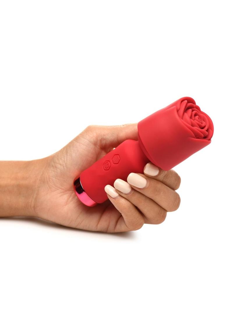 Bloomgasm Pleasure Rose-Petite Mini Silicone Rechargeable Rose Wand