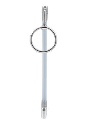 Blue Line Stainless Steel Cock Ring Catheter Urethral Plug