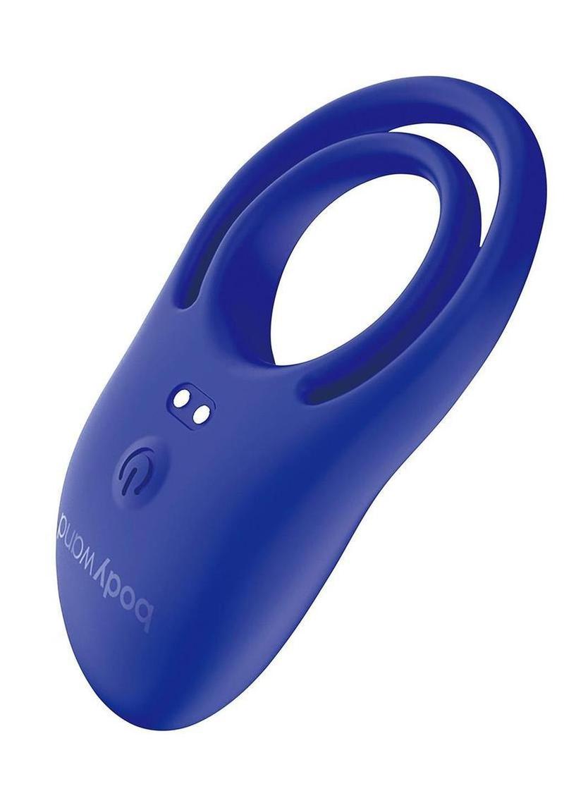cock ring stretched to show elasticity