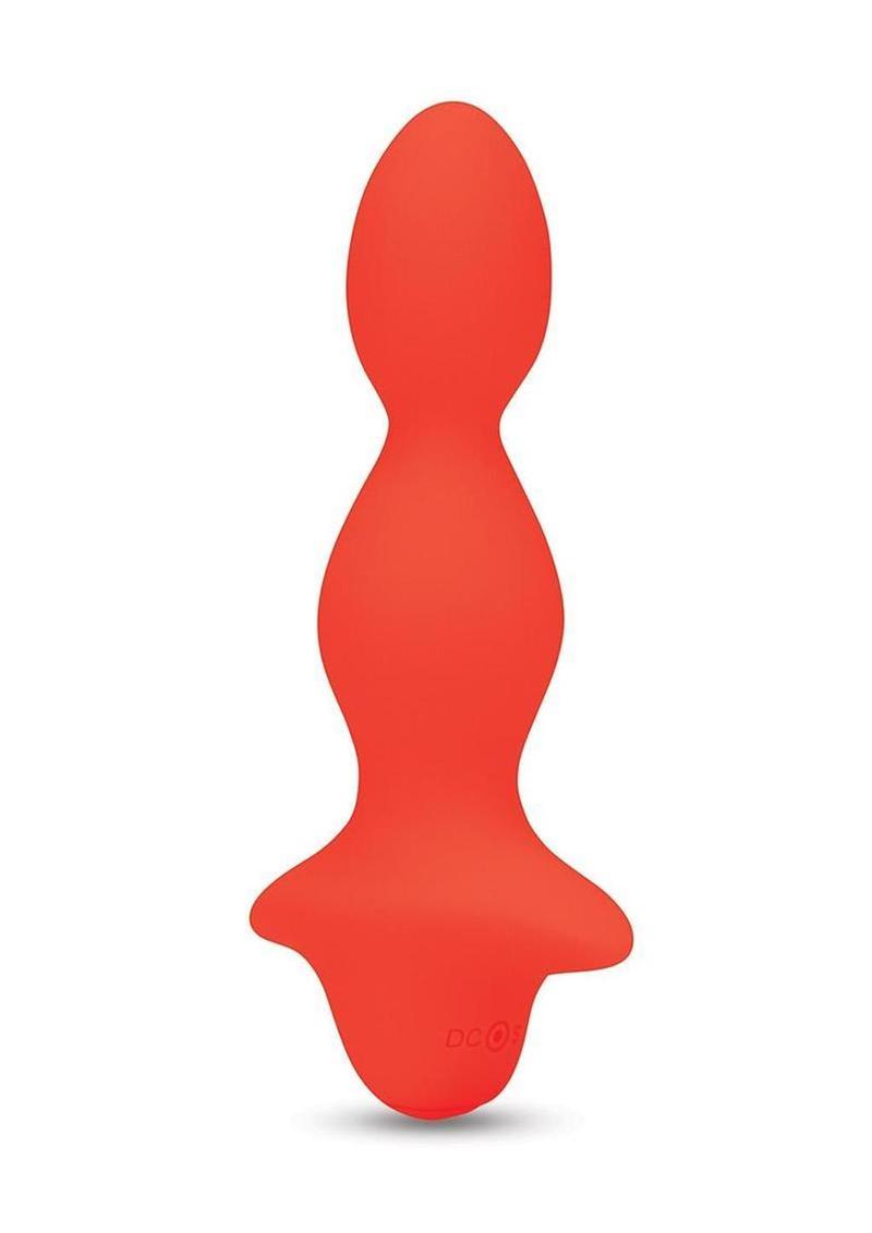 contoured vibrating anal beads