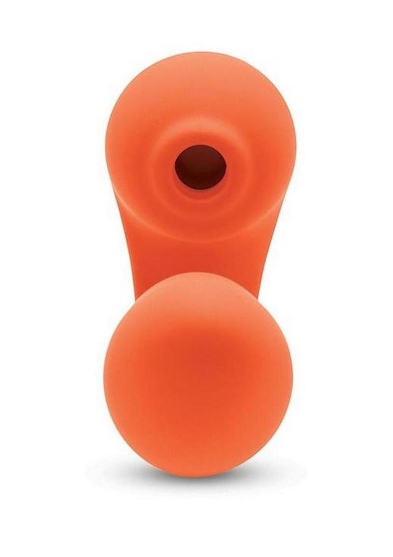 rabbit vibrator angled for G-spot targeting