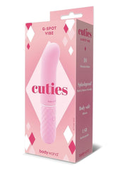 Bodywand Cuties Mini G Rechargeable Silicone Vibrator - Pink