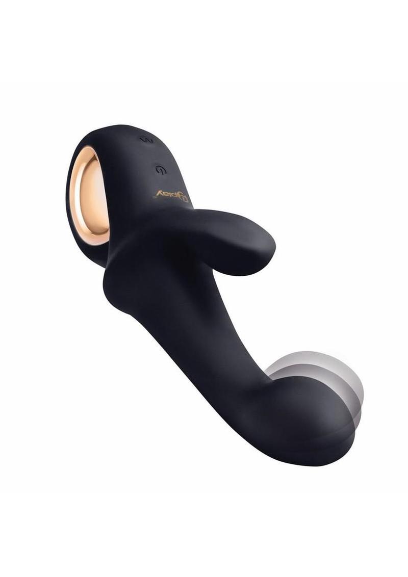 rabbit vibrator angled for G-spot targeting