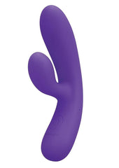 rabbit vibrator angled for G-spot targeting