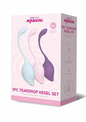 Bodywand Squeeze Teardrop Silicone Kegal Set 37-115g