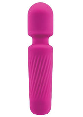 wand massager head texture close up