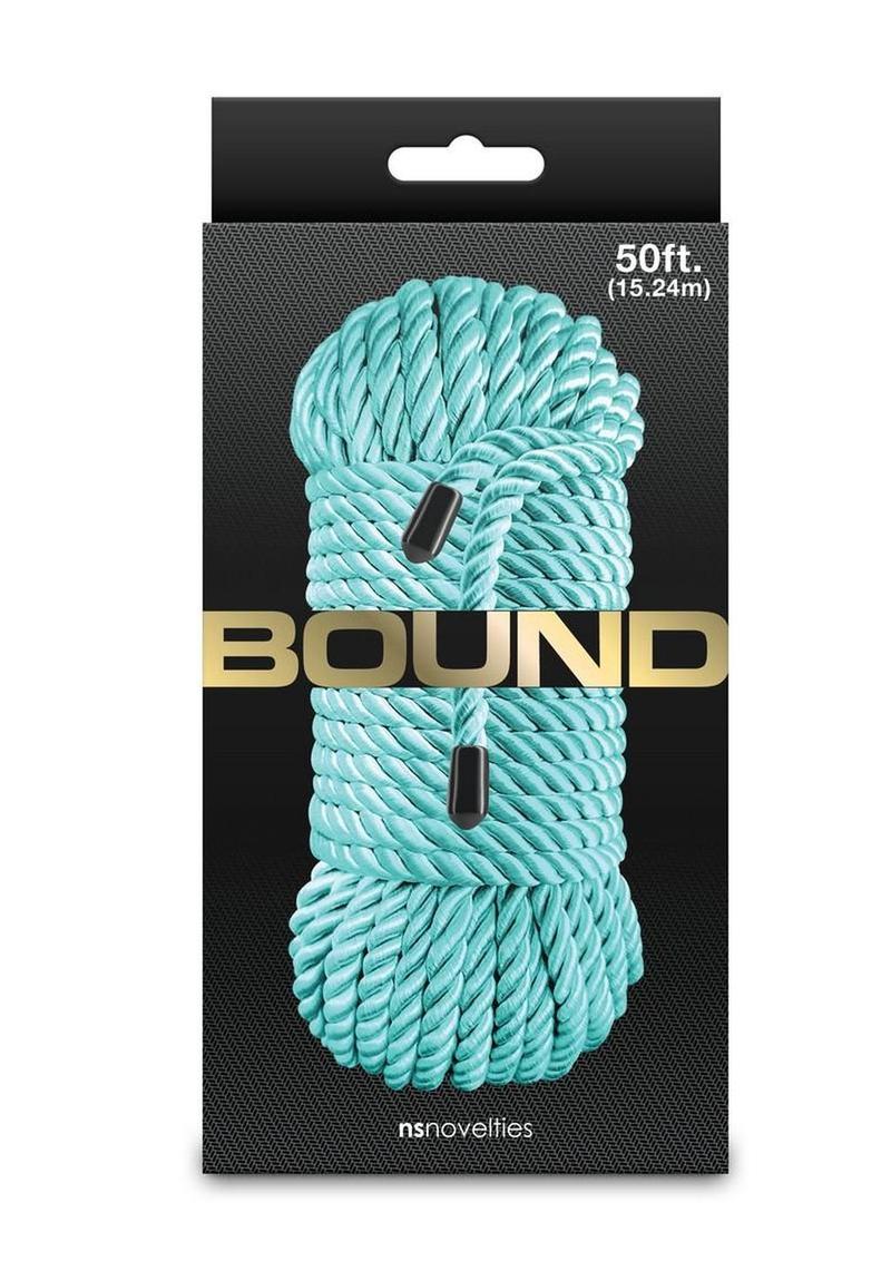 Soft bondage rope non chafing detail