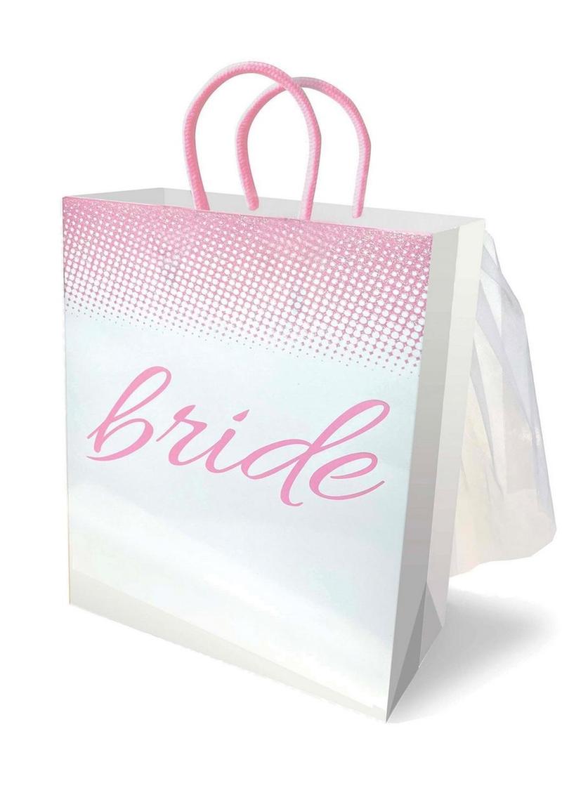 Bride Veil - Pink/White - Gift Bag