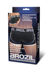 Brozil Ultra Glute and Bulge Enhancing Mesh Trunk