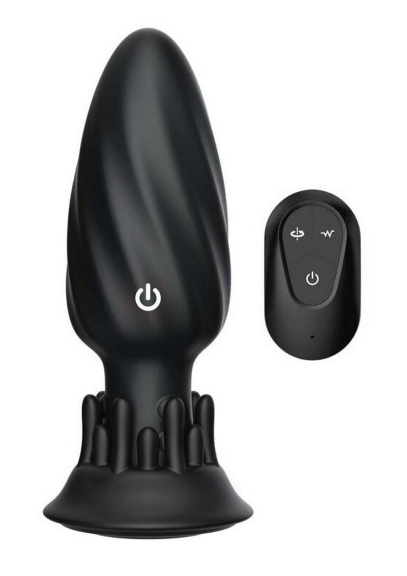 vibrating anal toy control button detail
