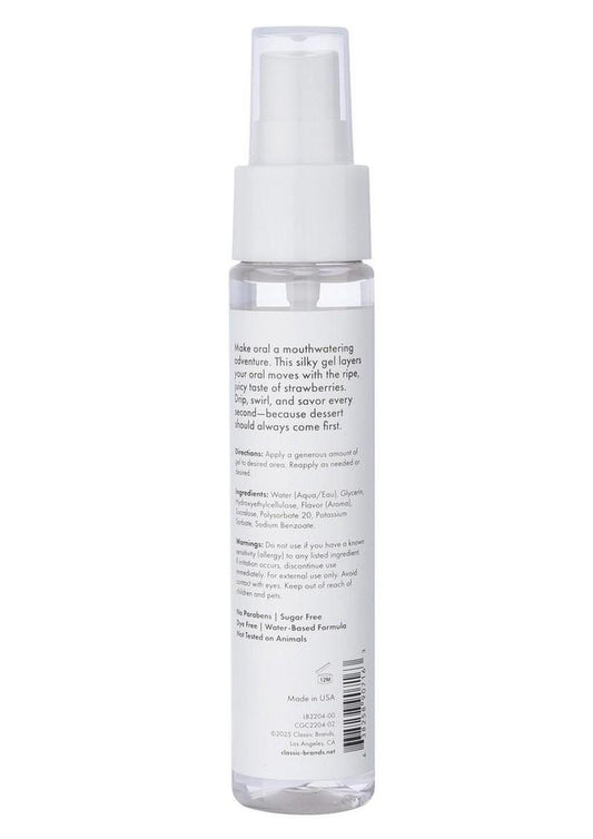 Cgc Blow Me Oral Sex Gel - Strawberry - 2oz