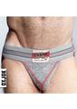 Champ Vintage Sweatshirt Jock - Gray Heather