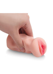 Handheld pussy stroker male masturbator sex toy