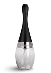 Cleanstream Automatic Rechargeable Silicone Bulb with 5 Jet Nozzle - Black/Clear