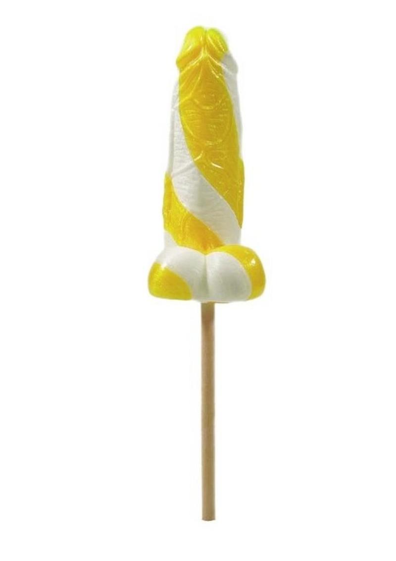 Cocktailz Liquor Flavored Pecker Pops - Yellow