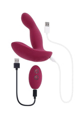 Come On Over Rechargeable Silicone Dual Vibrator with Remote Control