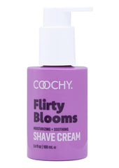 mini floral shave cream tube