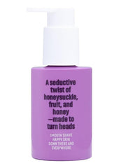 gentle body shave cream bottle