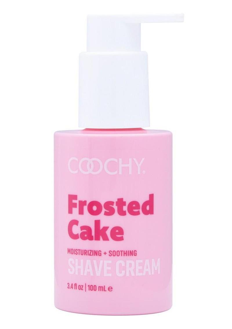 vanilla scented shave cream tube