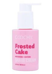vanilla scented shave cream tube