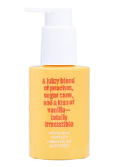 vanilla fragrance grooming bottle shot