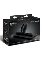 Cowgirl Buckwild Silicone Attachment - Black