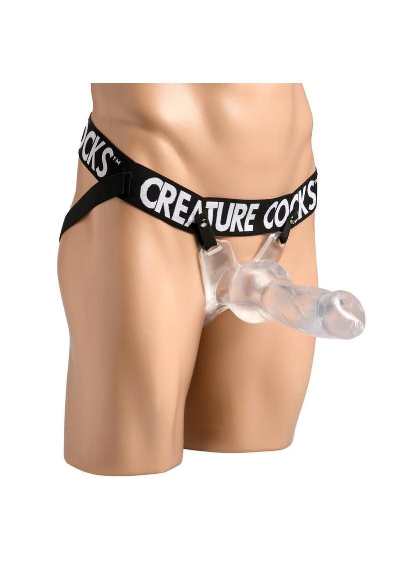 creature cocks hollow strap on fantasy toy