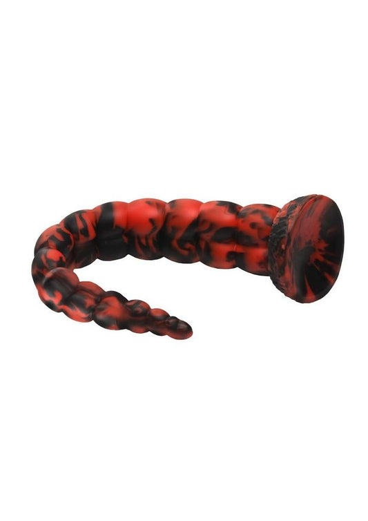 Creature Cock Stinger Silicone Dildo - Red