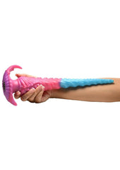 silicone anal toy with removable vibrating bullet