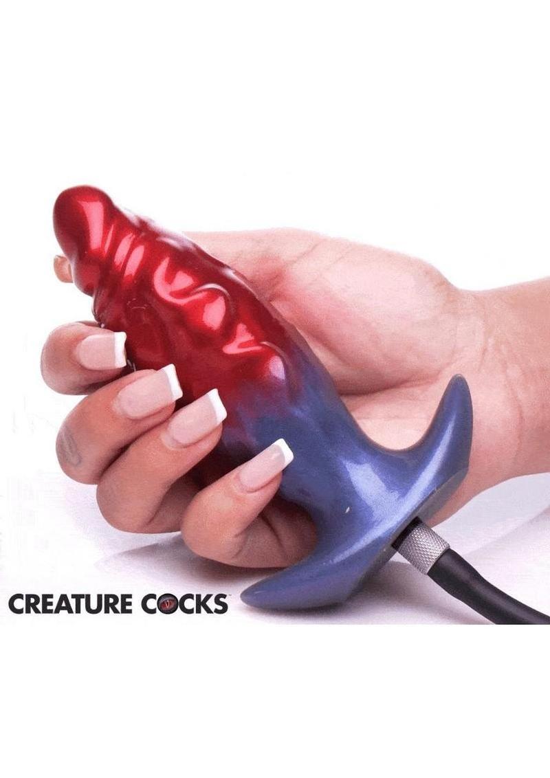 vibrating anal toy control button detail