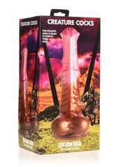 Creature Cocks Centaur Cock Silicone Dildo - Brown/Pink