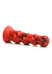 Creature Cocks Doom Silicone Dildo - Black/Red