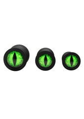 Creature Cocks Green Eye Silicone Butt Plug _ Anal Plug for Men
