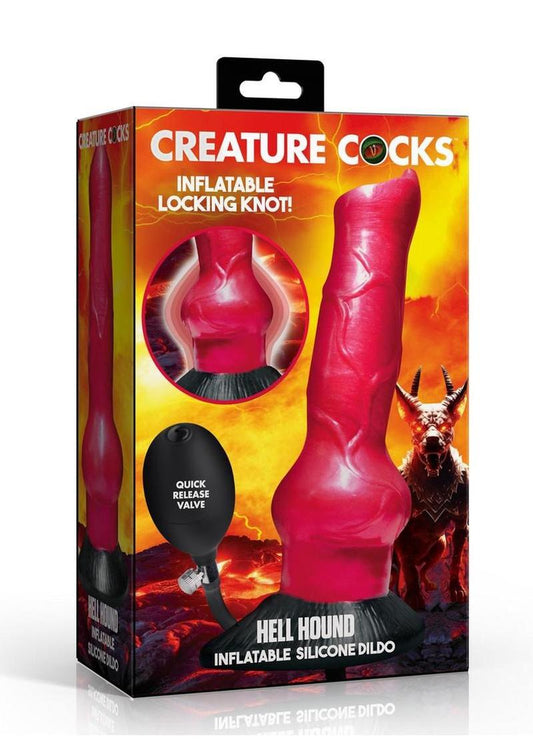 inflatable knot silicone dildo fantasy canine shaft best female sex toy