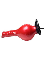 red fantasy dildo with inflatable knot unusual sex toys adult toy store product