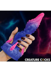 unusual sex toy with sculpted fantasy shaft