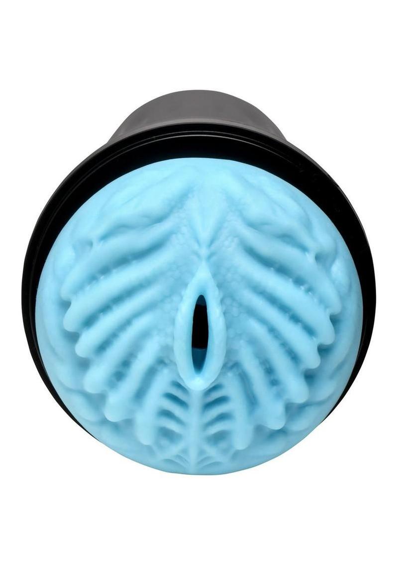 weird sex toy mermaid stroker with textured inner tunnel