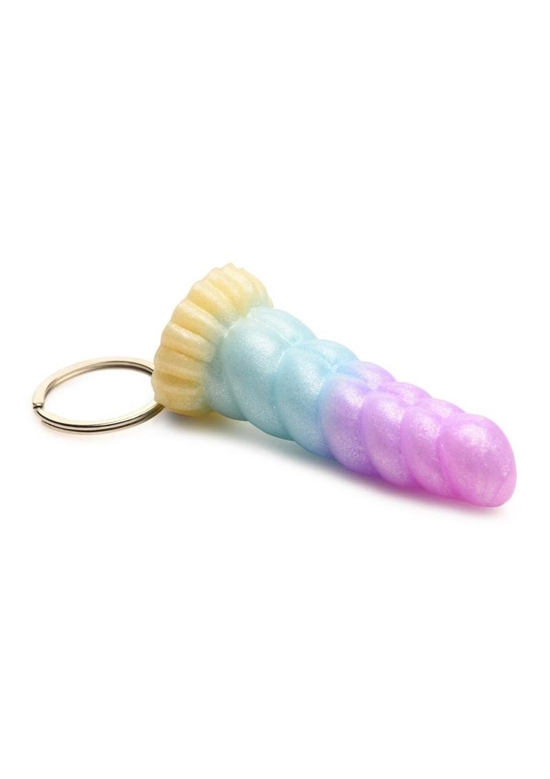 Creature Cocks Mystique Unicorn Keychain - Metal/Multicolor