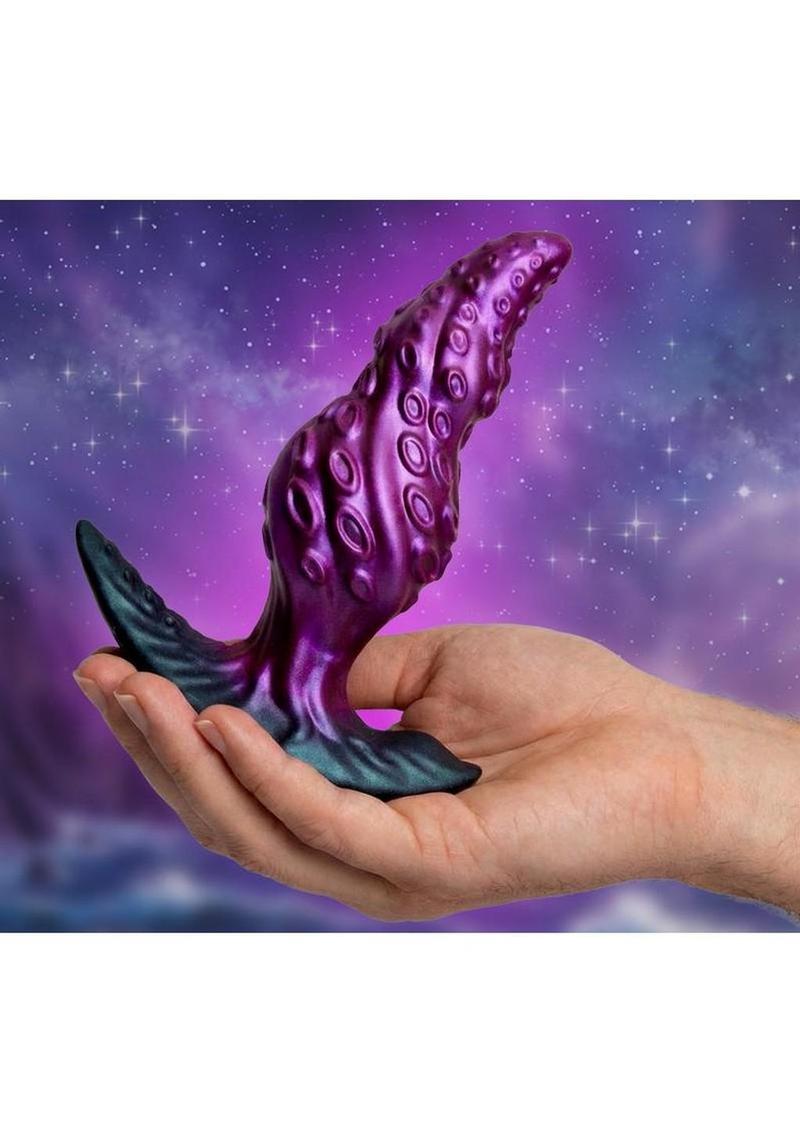 extreme sex toys tentacle plug in dark violet silicone