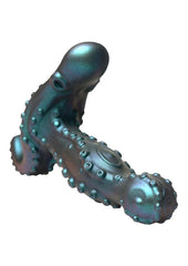 tentacle inspired prostate toy with suction texture and vibrating shaft