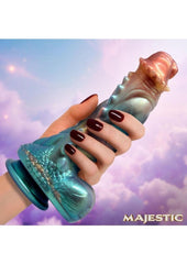 weird sex toy dragon dildo with layered diamond scales