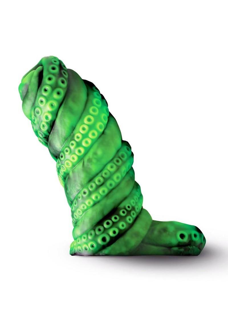 silicone penis enhancer with tentacle texture