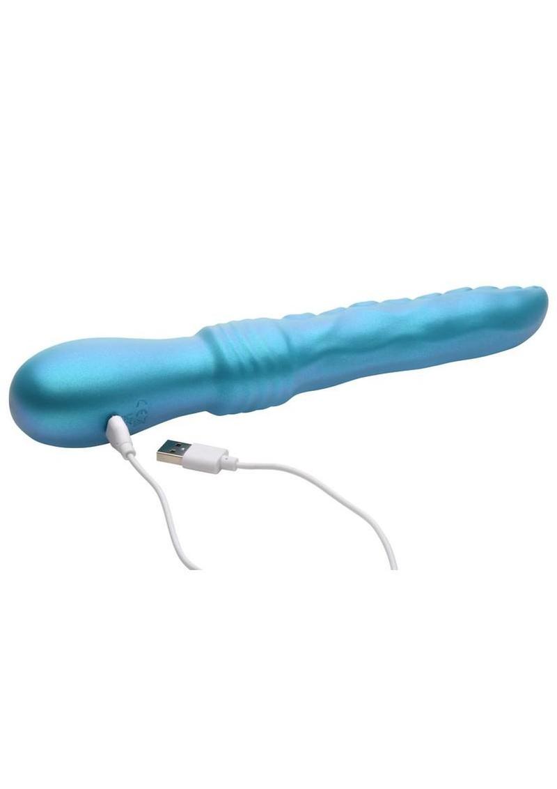 body safe monster vibrator with flexible coiling shaft