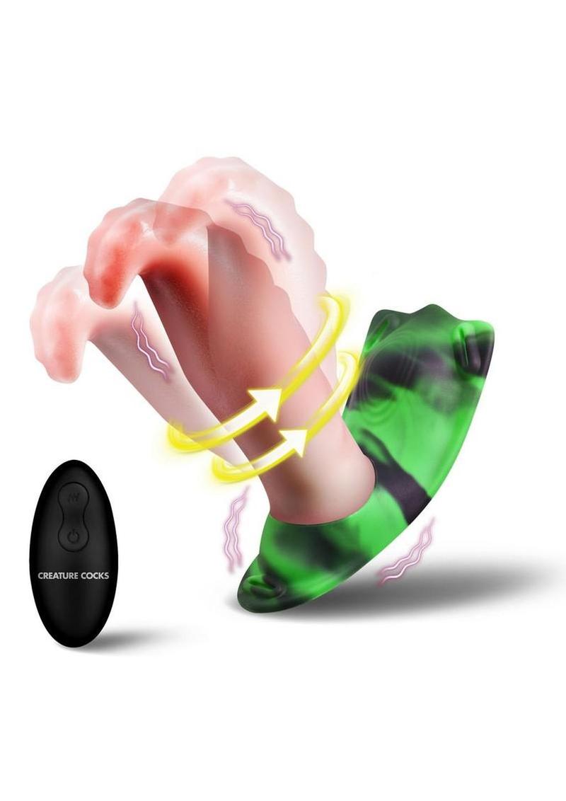rotating vibrating tongue toy