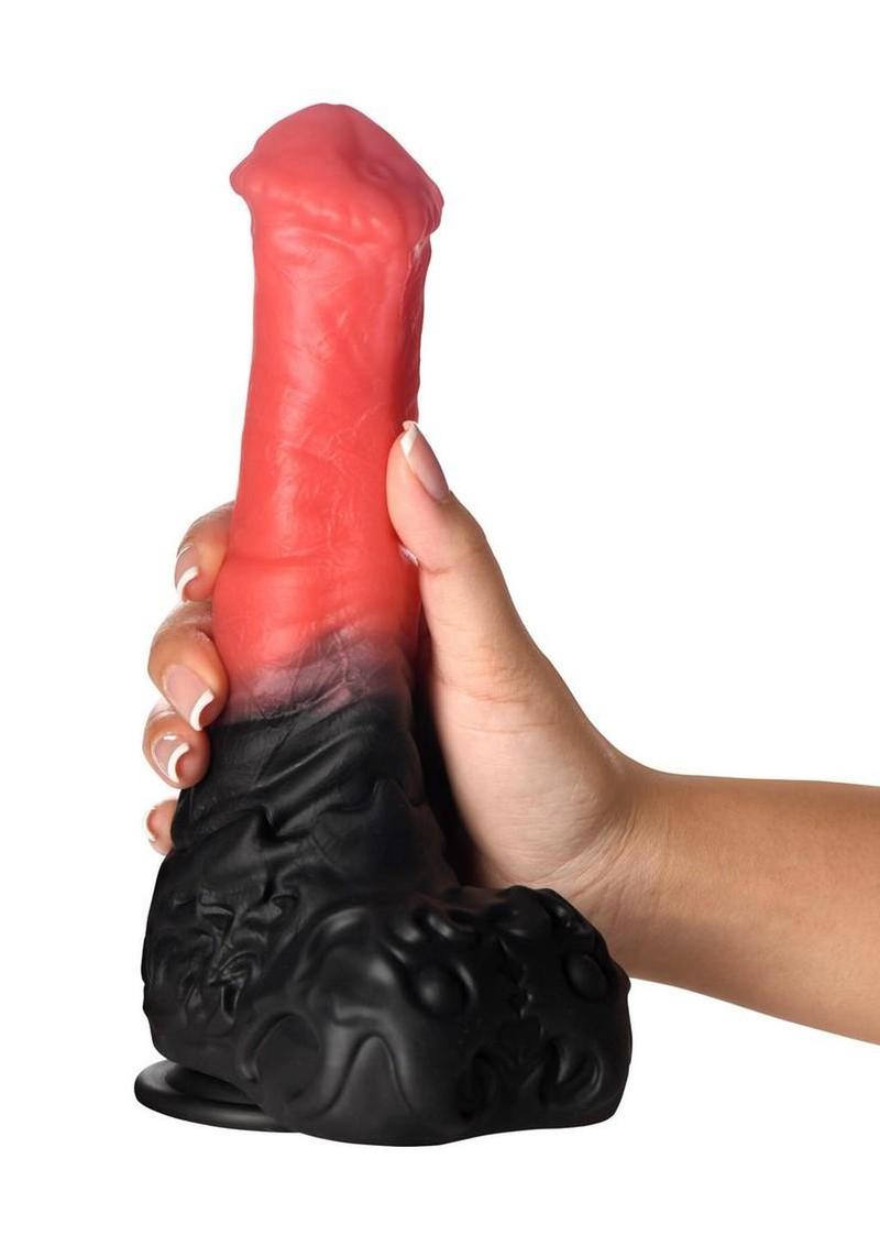 Extreme Sex Toy rechargeable silicone creature toy with thrust motion