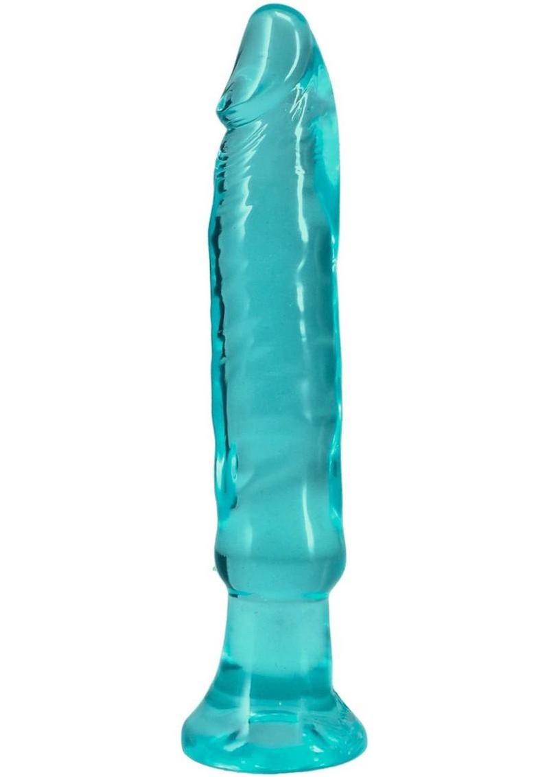 Crystal Jellies Anal Starter Dildo - Teal - 55in