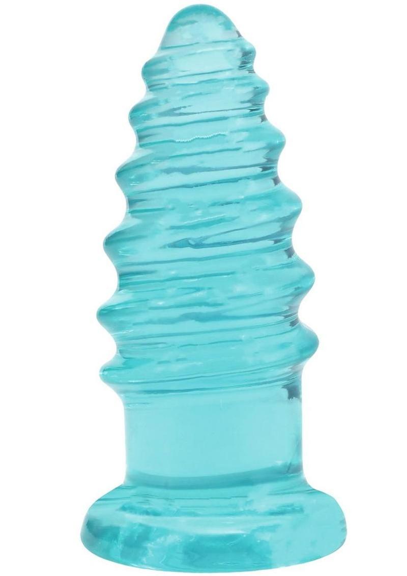 Anal twist toy styled with lube