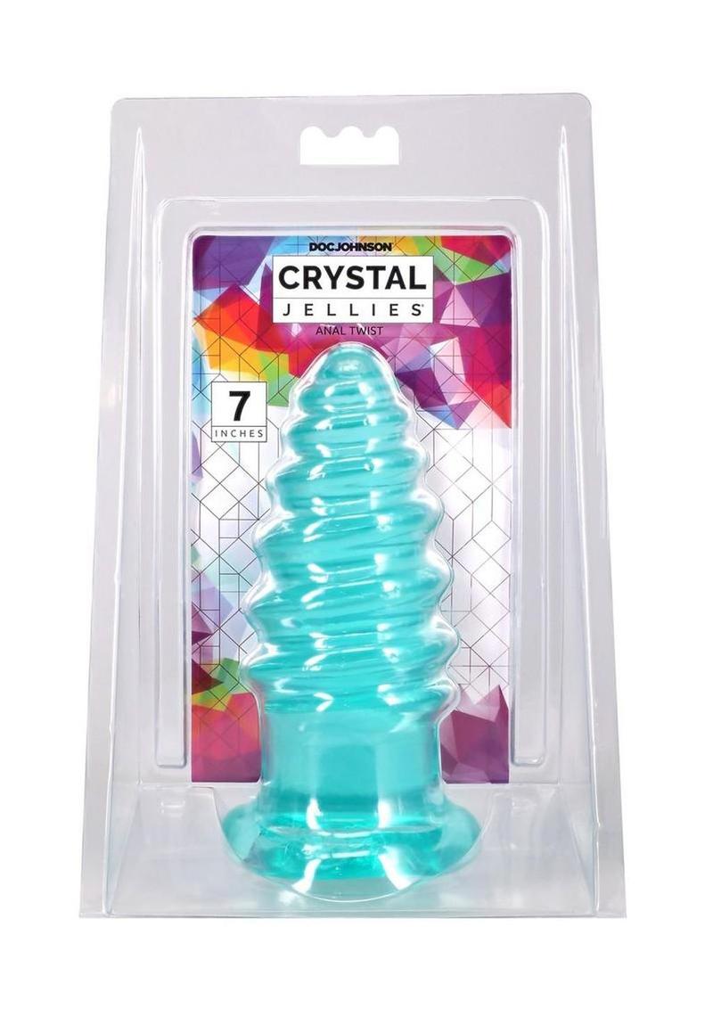 Soft flexible anal toy product shot butt plug