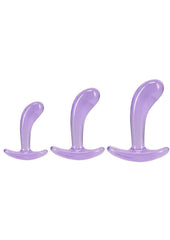 Anal trainer set size comparison sex toy butt plug